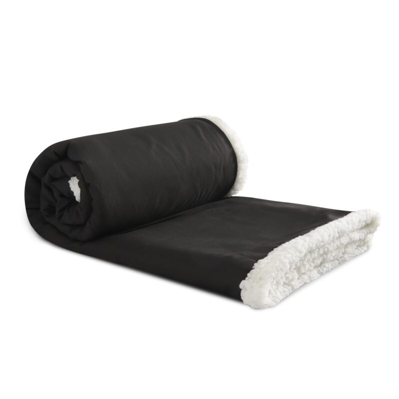 Super Soft Large Fleece Sherpa Blanket - 50'' x 60'' Unfolded - 3