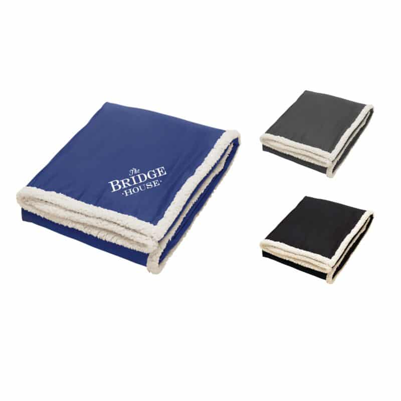 Super Soft Large Fleece Sherpa Blanket - 50'' x 60'' Unfolded - 7