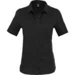 TATRA Eco Short Knit Button Up Sleeve Shirt - Women's