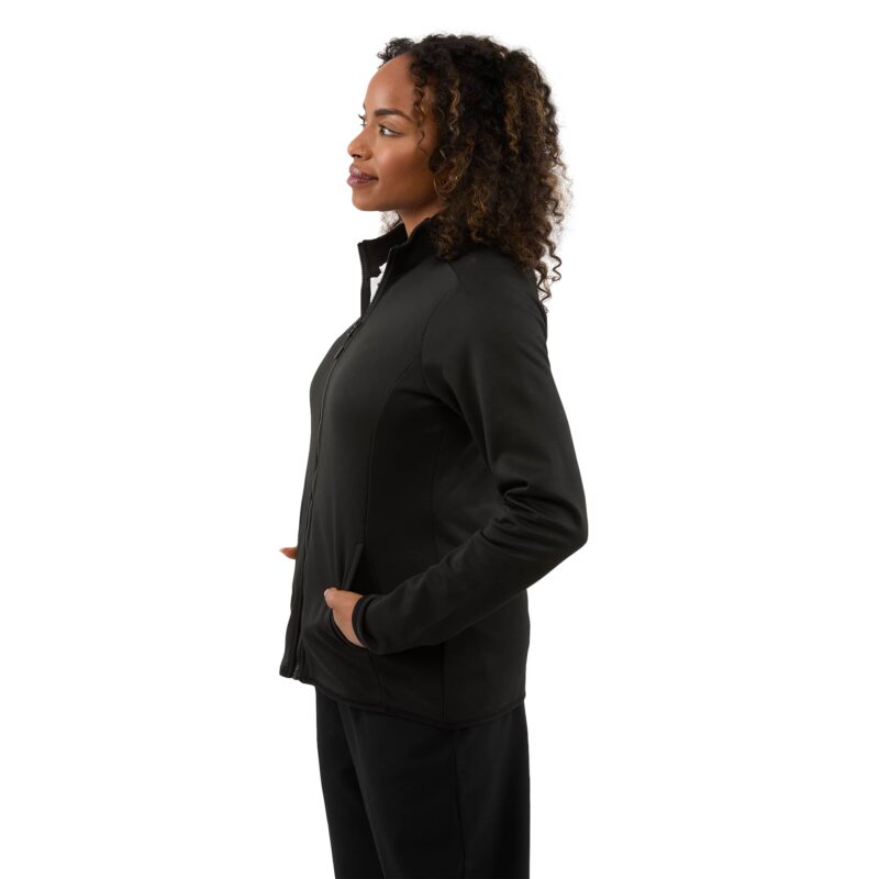 TELICA Women's Brushed Back Recycled Fleece Jacket - 5