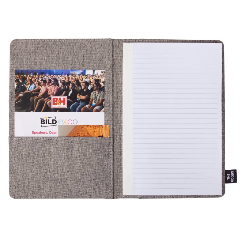 THE GOODS™ 5.5'' x 8.5'' Recycled Refillable Journal - 7