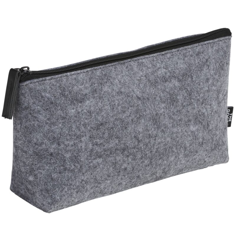 THE GOODS™ Recycled Felt Zippered Pouch - 3