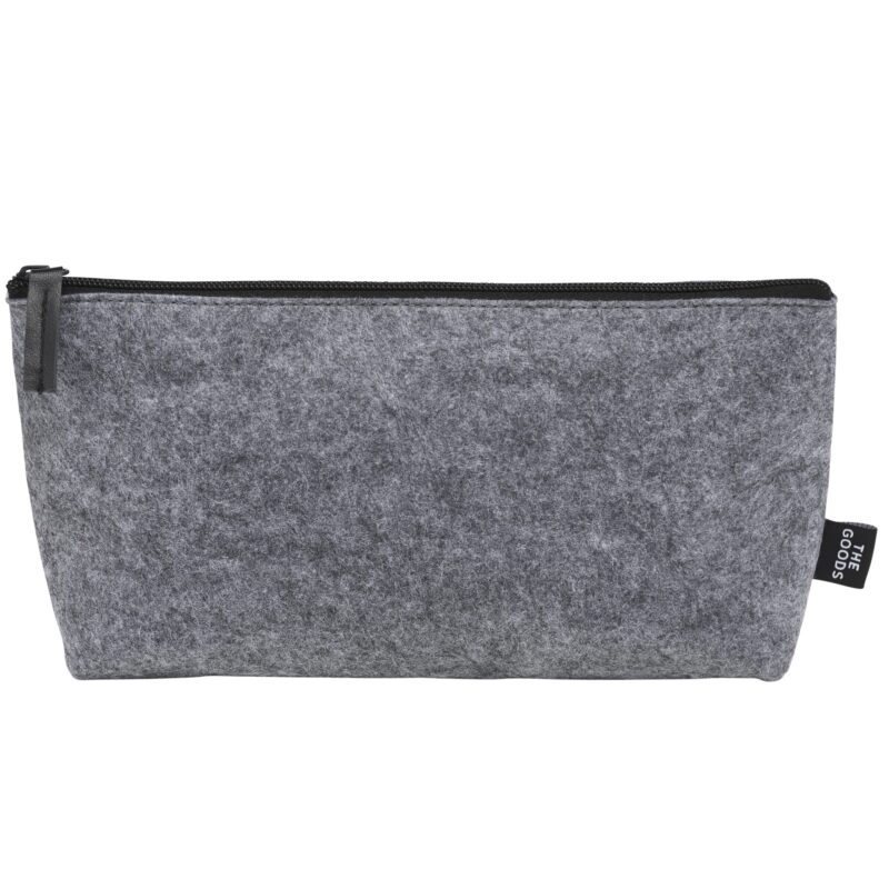 THE GOODS™ Recycled Felt Zippered Pouch - 5