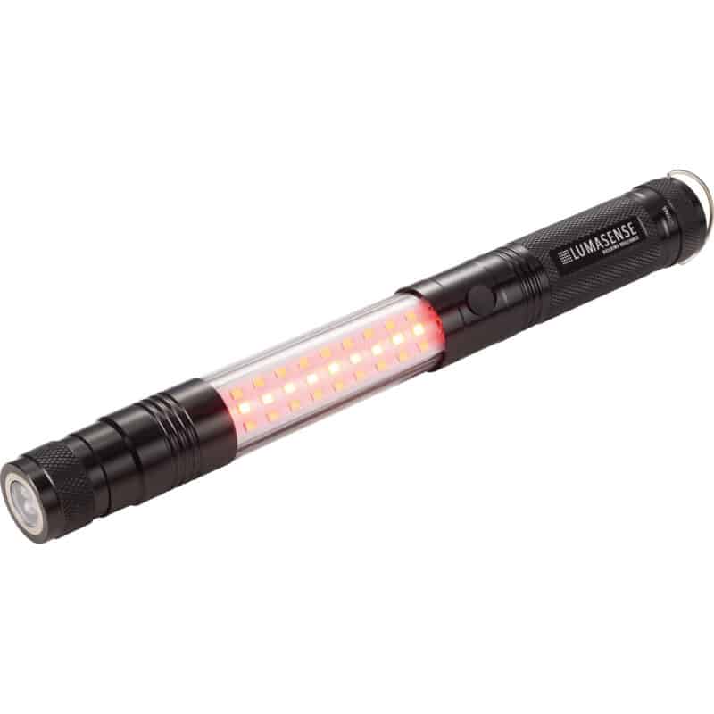 Telescopic Magnetic COB LED Flashlight w/Sidelight - 4