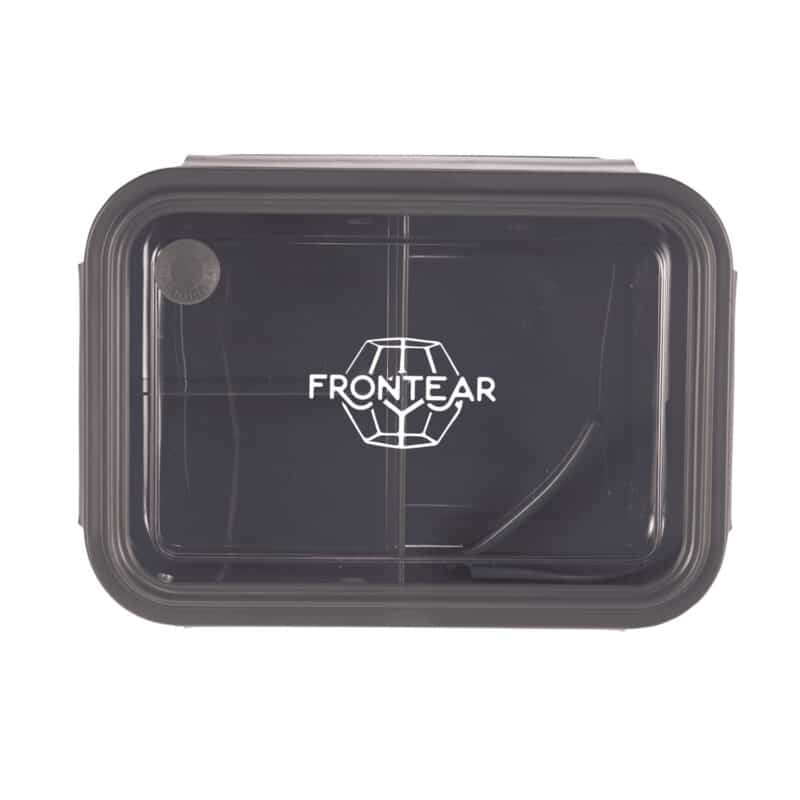 Three Compartment Food Storage Bento Box - 1
