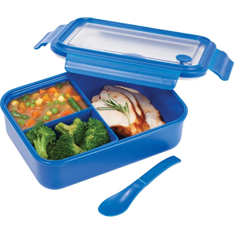 Three Compartment Food Storage Bento Box - 9