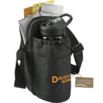 Traver rPET Adjustable Bottle Sling Cooler w/Pouch - 3