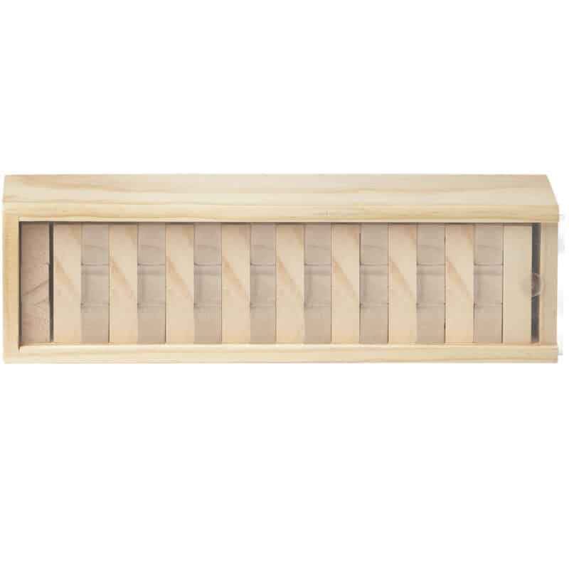 Tumbling Tower Wood Block Stacking Game - 5