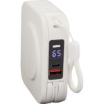 UL Listed 10000 mAh MagClick™ Power Bank with Plug - 8