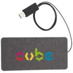 Ultra Thin Fabric Wireless Charging Pad - 4