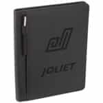 Vienna Heathered Zippered Padfolio with FSC® Mix Paper - 2