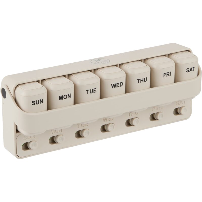 Wellable™ Daily Pill and Supplement Organizer - 4