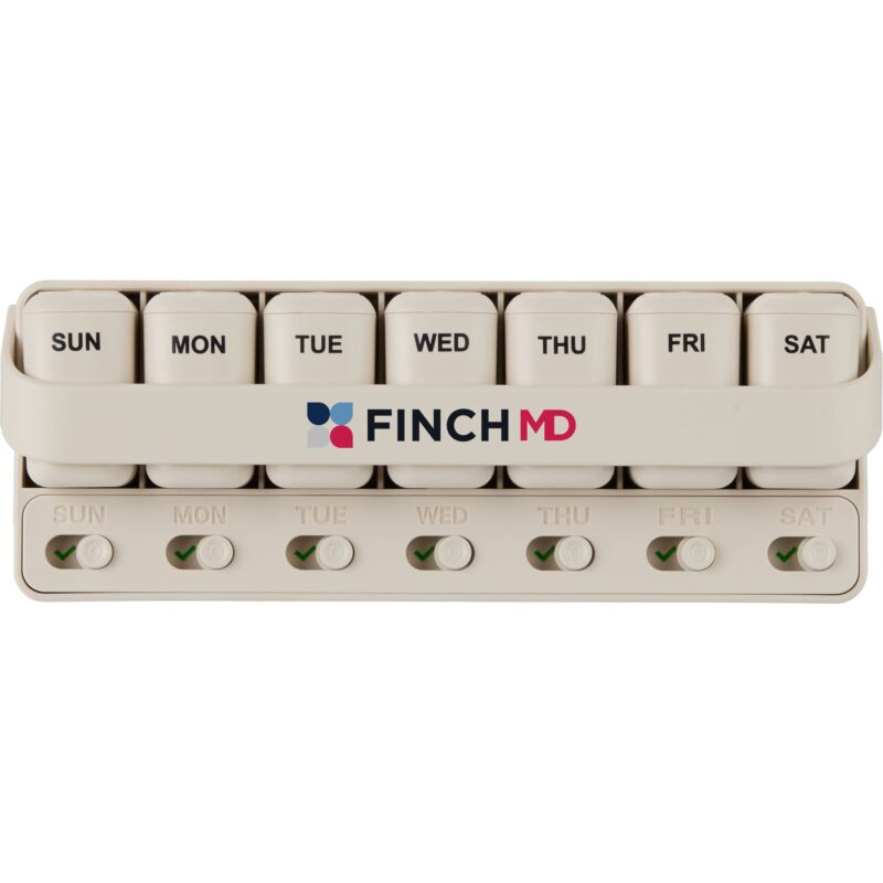 Wellable™ Daily Pill and Supplement Organizer