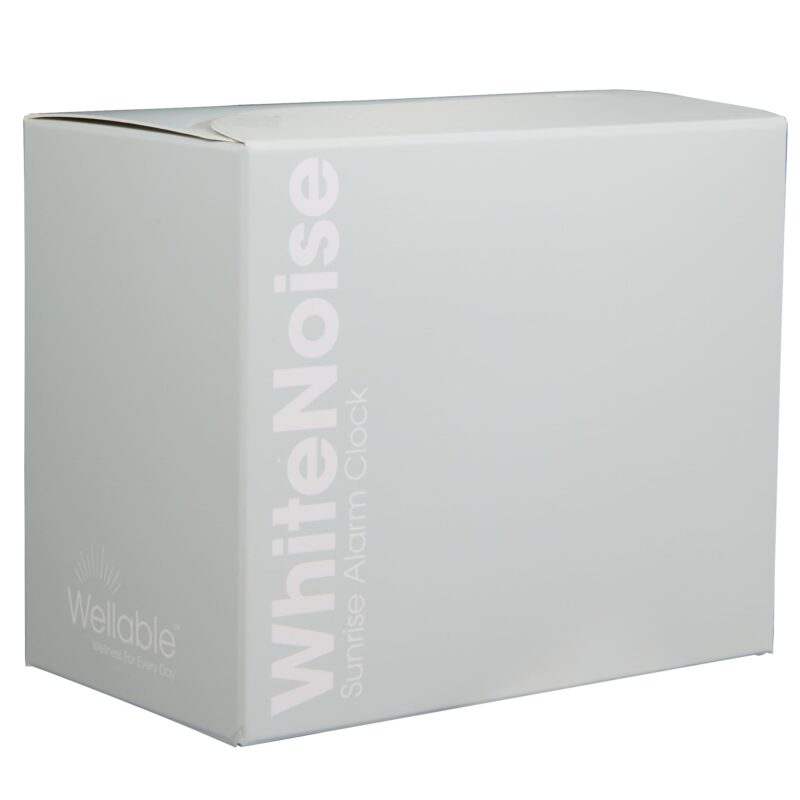 Wellable™ White Noise Sunrise Alarm Clock - 6