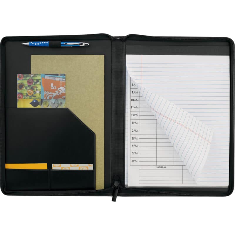 Windsor Impressions Zippered Padfolio with FSC® Mix Paper - 7