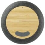 Wireless Charging Garm Fabric & Bamboo Bluetooth Speaker - 8
