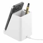 Wireless Charging Pen Holder w/ Dual Outputs - 8