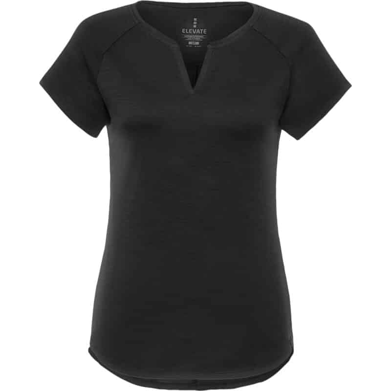 Women's AMOS Eco Short Sleeve Curved Hem Tee - 8