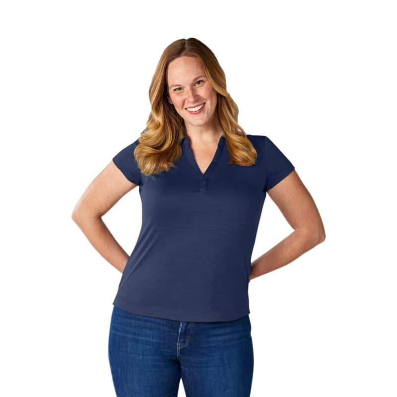 Women's AMOS Eco Short Sleeve Performance Polo - 7