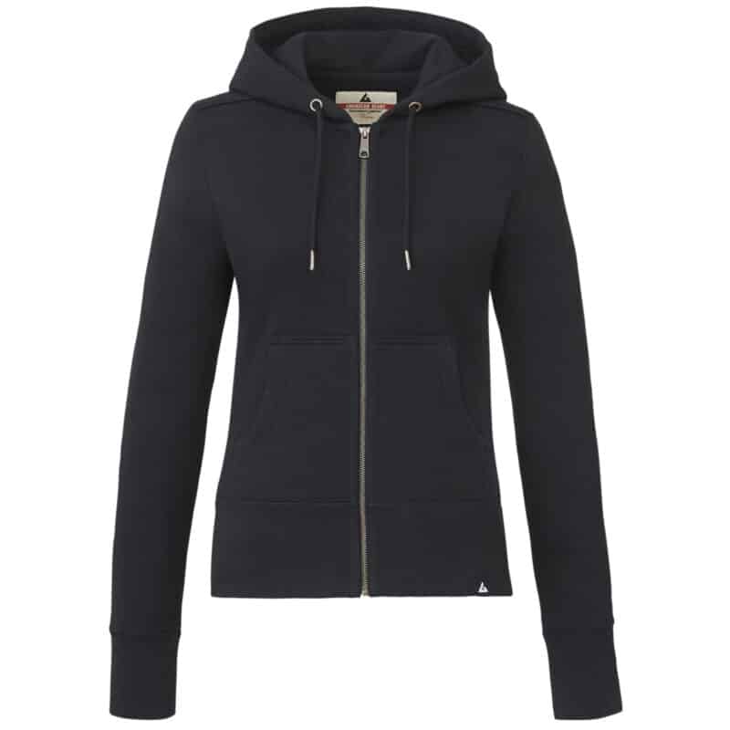Women's American Giant Classic Full Zip Heavyweight Fleece Hoodie - 1