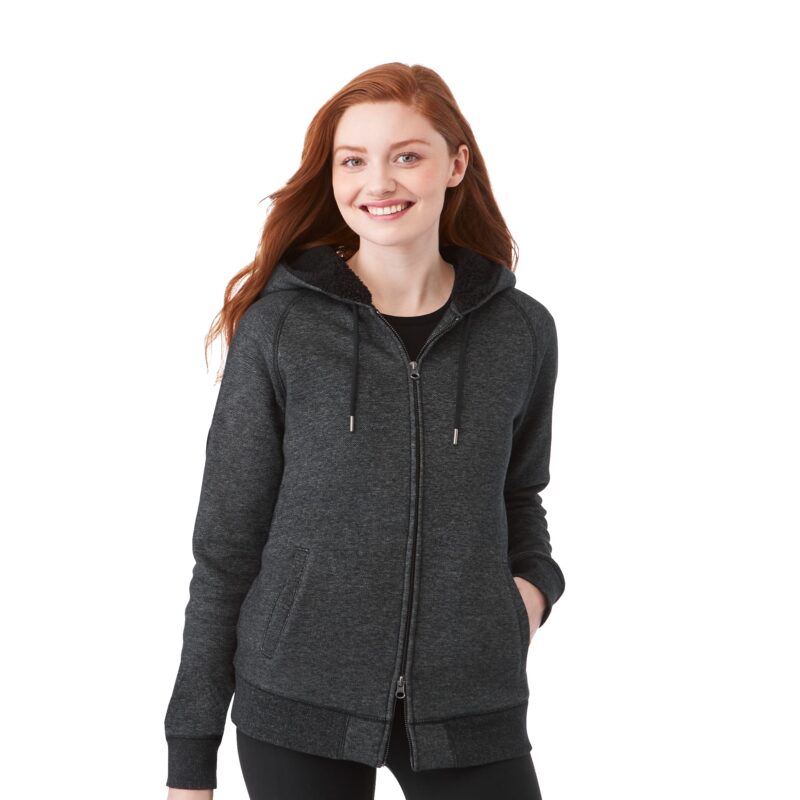 Women's COPPERBAY Roots73 Heavyweight Sherpa Fleece Lined Full Zip Hoodie - 8