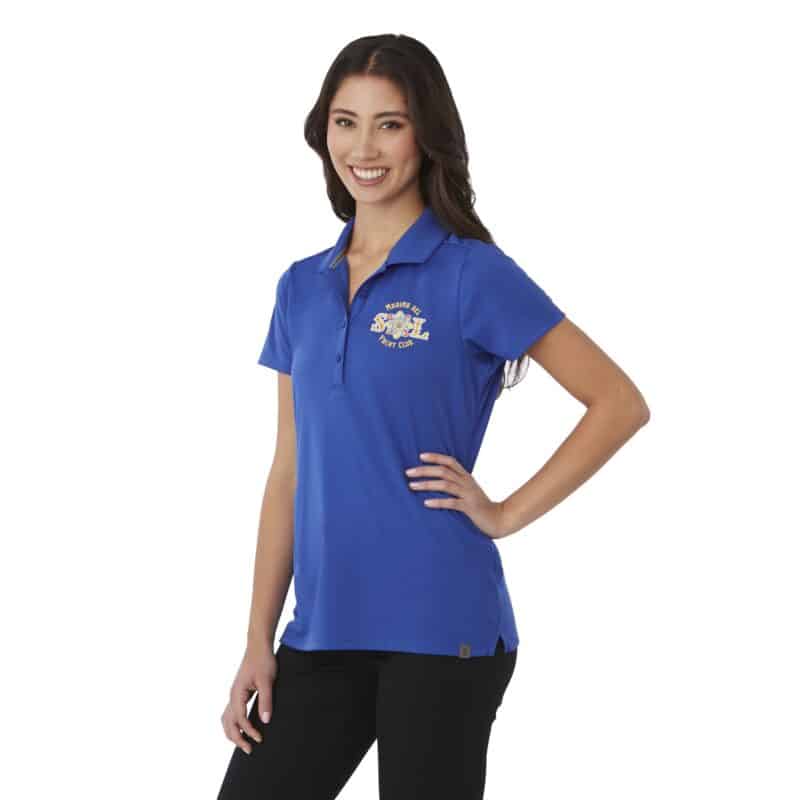 Women's EVANS Eco Short Sleeve Performance Polo - 6
