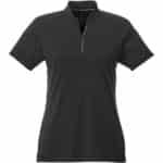 Women's HAKONE Short Sleeve Zip Up Polo - 3