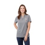 Women's HAKONE Short Sleeve Zip Up Polo - 6
