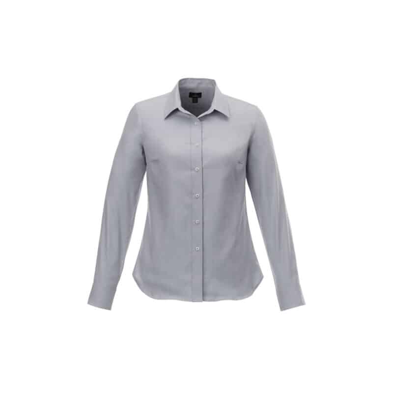 Women's IRVINE Oxford Long Sleeve Button Up Shirt - 9