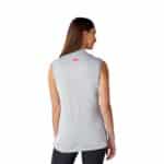 Women's KINPORT Sleeveless Zip Up Stand Collar Performance Polo - 9