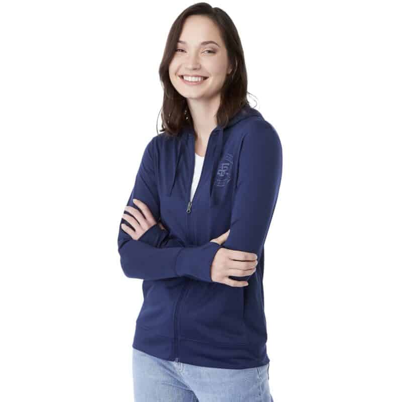 Women's LAVAR Eco Knit Full Zip Lightweight Performance Hoody - 8