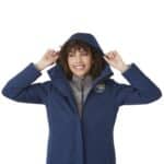 Women's LENA Eco Water Repellent Insulated Jacket with Hoodie - 8