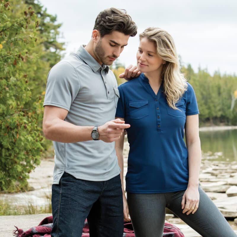 Women's LUNENBURG Roots73 Short Sleeve Polo - 1