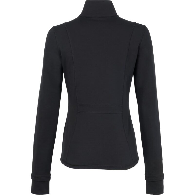 Women's LYON Eco Stretch Knit Full Zip Jacket with Thumb Holes - 1