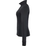 Women's LYON Eco Stretch Knit Full Zip Jacket with Thumb Holes - 5