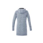 Women's ODELL Performance Knit Tunic Length Full Zip Hoodie with Thumb Holes - 5