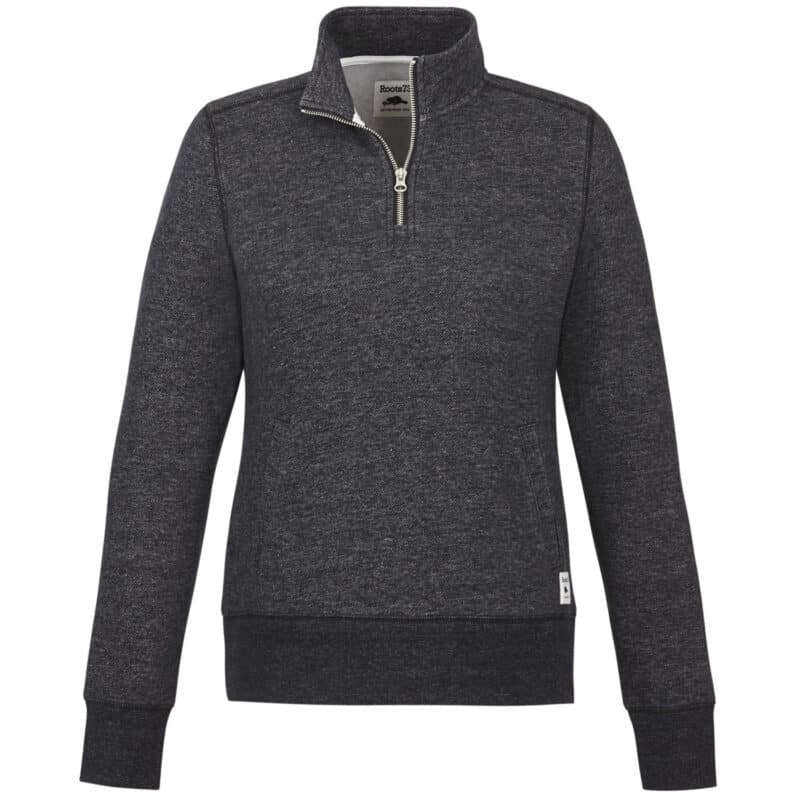 Women's PADDLECREEK Sueded Fleece Quarter Zip Pullover - 6