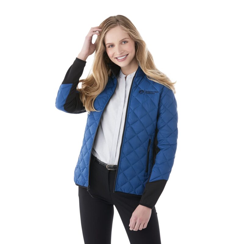 Women's ROUGEMONT Hybrid Insulated Diamond Quilted Puffer Jacket - 8