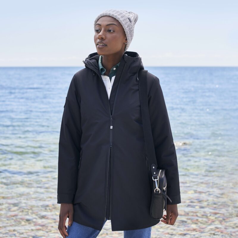 Women's Roots73 ROCKGLEN Eco Waterproof Insulated Sherpa Fleece Lined Jacket with Hood - 7