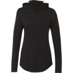 Women's SIRA Eco Performance Knit Lightweight Hoodie with Neck Gaiter - 4