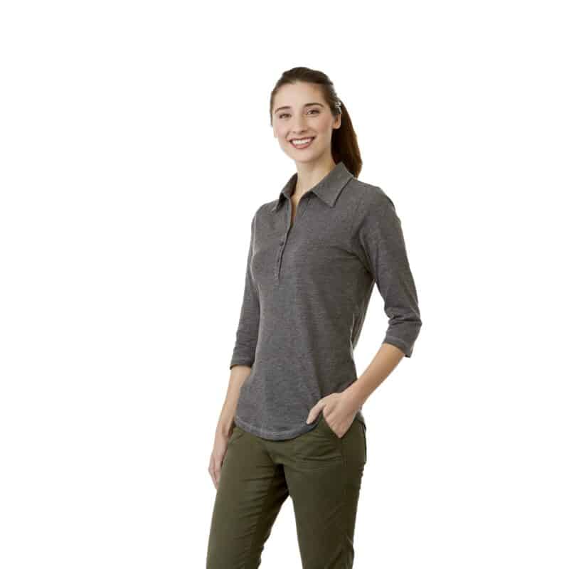 Women's TIPTON Three Qtr Slv Polo - 5