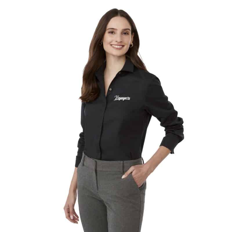 Women's UNTUCKit Tracey Long Sleeve Button Up Shirt - 2