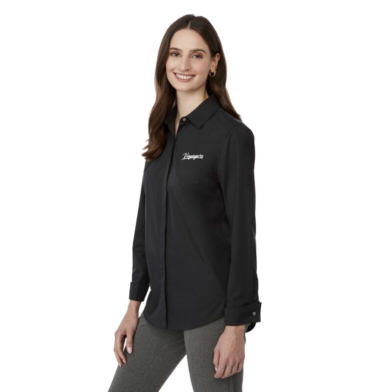 Women's UNTUCKit Tracey Long Sleeve Button Up Shirt - 3
