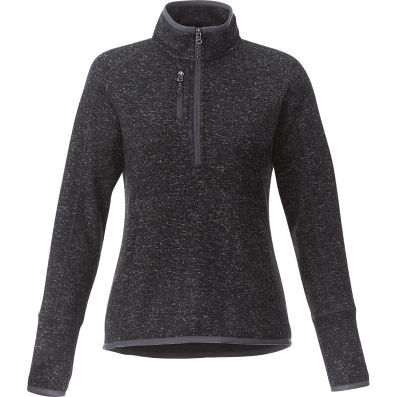 Women's VORLAGE Sweater Knit Half Zip Pullover Jacket - 1
