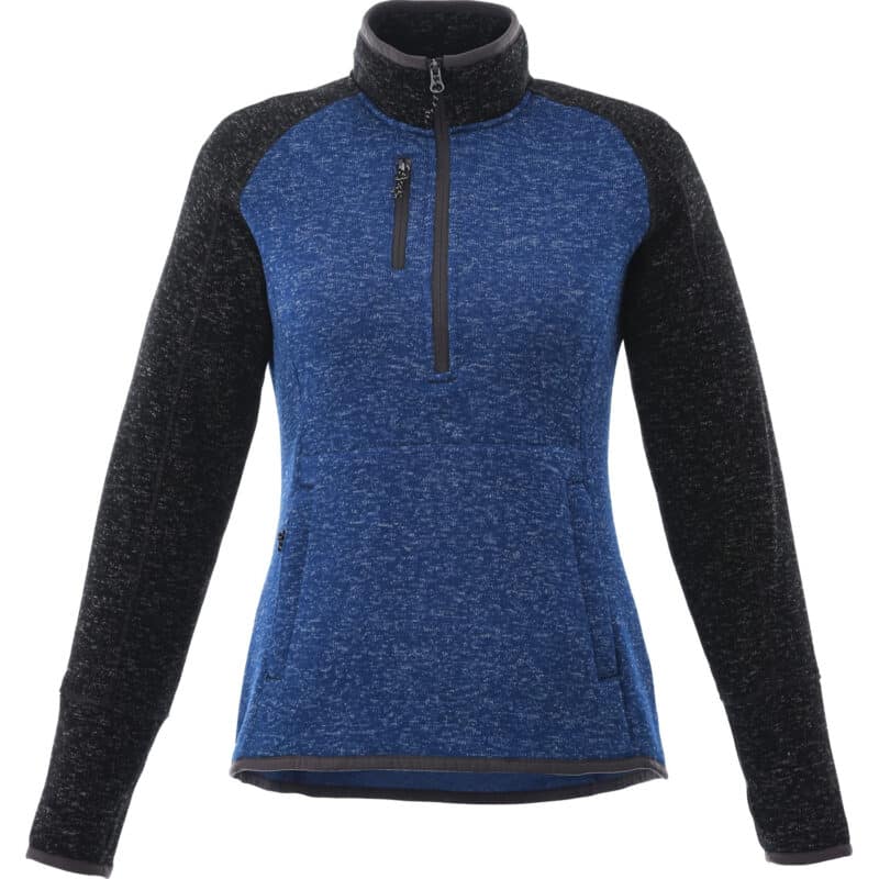 Women's VORLAGE Sweater Knit Half Zip Pullover Jacket - 5