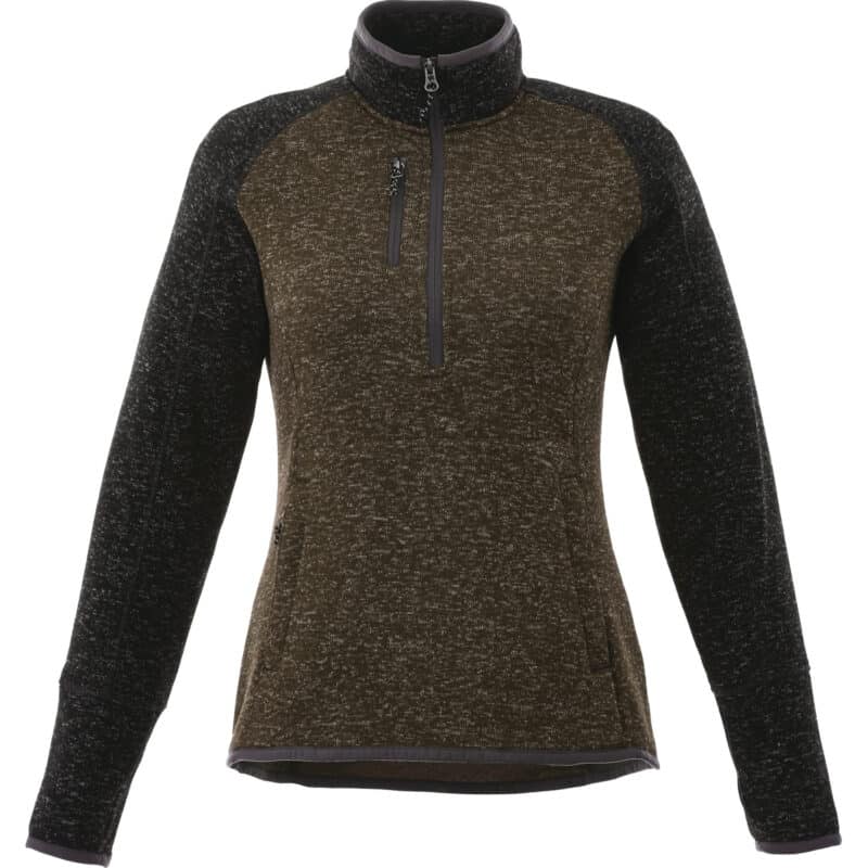 Women's VORLAGE Sweater Knit Half Zip Pullover Jacket - 7