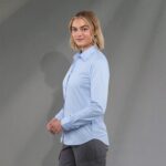 Women's WILSHIRE Long Sleeve Button Up Shirt - 8