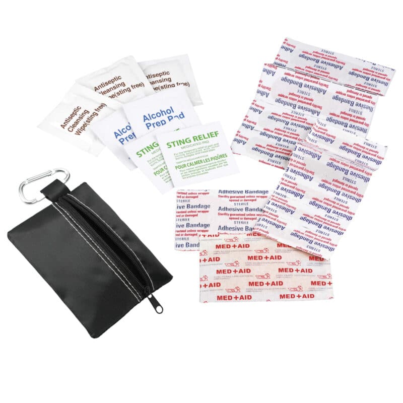 Zippered 20-Piece First Aid Pouch - 4