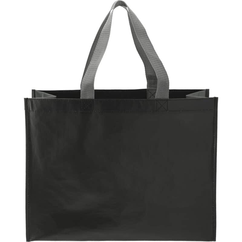 rPET Laminated Matte Shopper Tote - 1