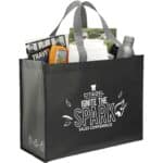 rPET Laminated Matte Shopper Tote - 3